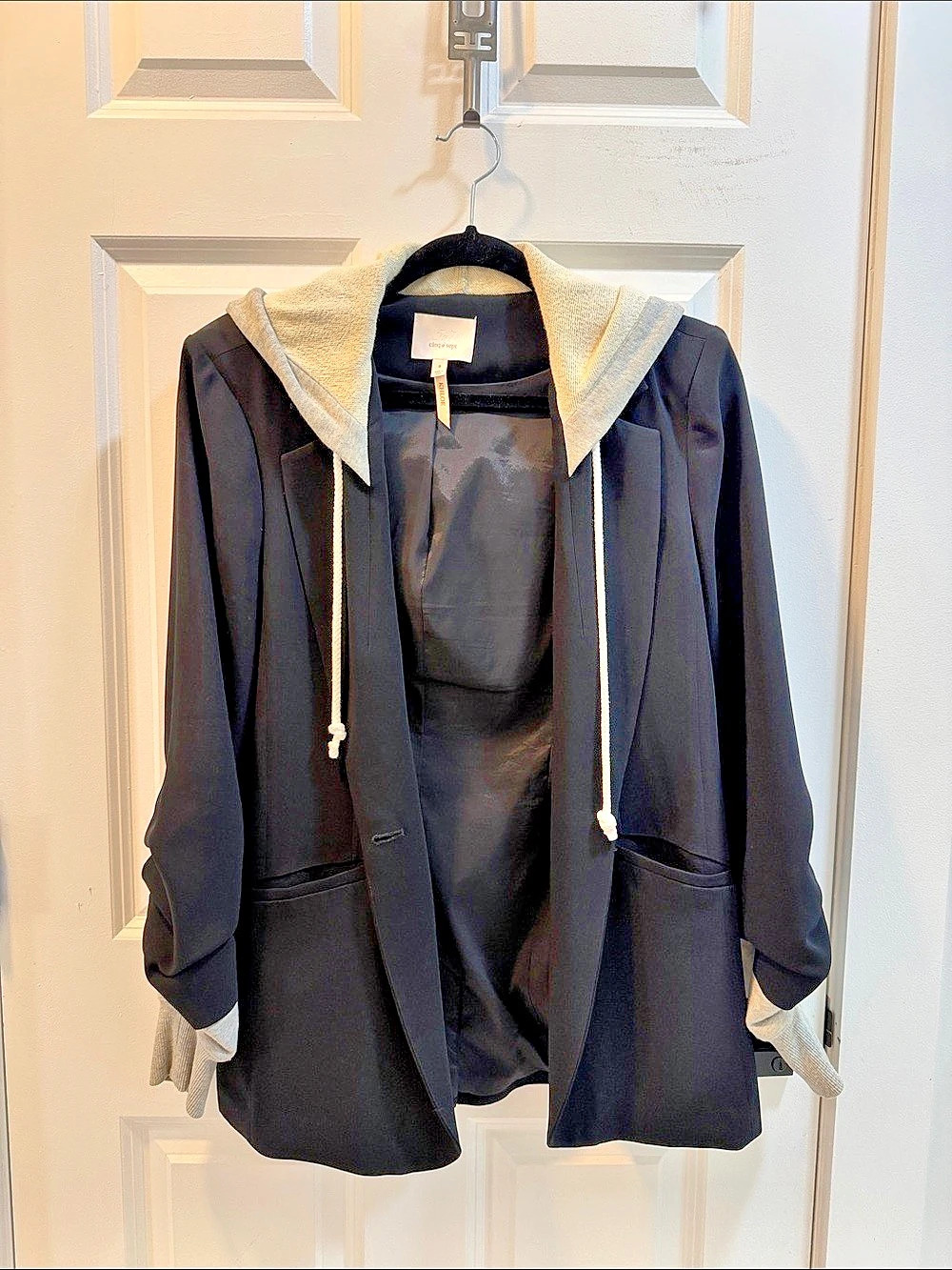 Cinq a Sept Hooded Khloe Blazer  Like New